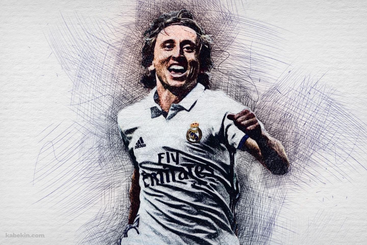 ルカ・モドリッチ / Luka Modric / レアル・マドリードの壁紙(1440px x 960px) 高画質 PC・デスクトップ用