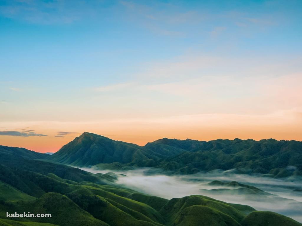 ズコ渓谷 / インド / ナガランド / マニプール / Dzuko Valley / India / Nagaland / Manipurの壁紙(1024px x 768px) 高画質 PC・デスクトップ用