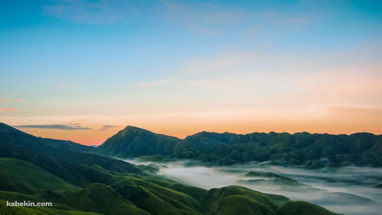 ズコ渓谷 / インド / ナガランド / マニプール / Dzuko Valley / India / Nagaland / Manipurの壁紙(1280px x 720px) 高画質 PC・デスクトップ用