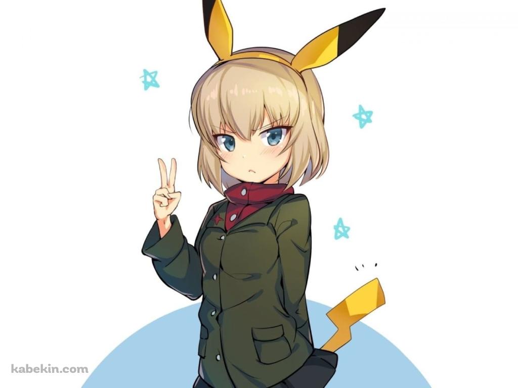 ガールズ&パンツァー / カチューシャ / プラウダ高校の壁紙(1024px x 768px) 高画質 PC・デスクトップ用