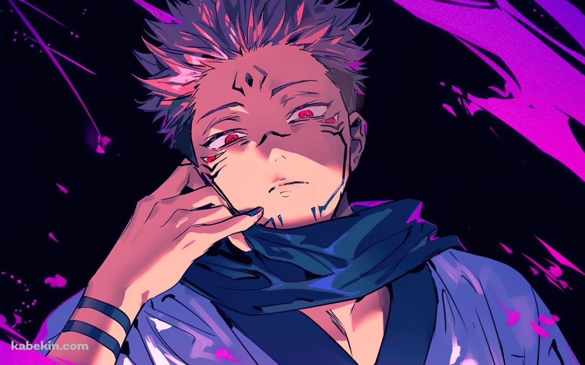 かっこいい両面宿儺（りょうめんすくな） / 呪いの王 / 呪術廻戦の壁紙(1152px x 720px) 高画質 PC・デスクトップ用