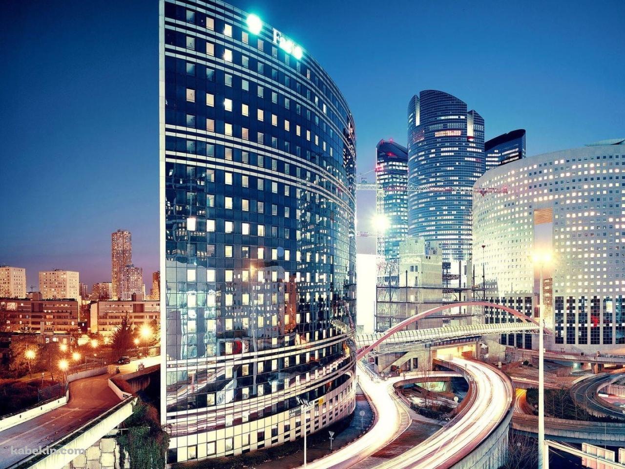 フランス パリの近代的な都市の壁紙(1280px x 960px) 高画質 PC・デスクトップ用