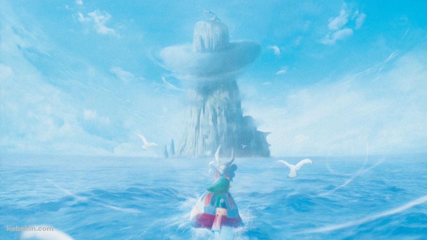 ゼルダの伝説 風のタクト / リンクの壁紙(1391px x 783px) 高画質 PC・デスクトップ用