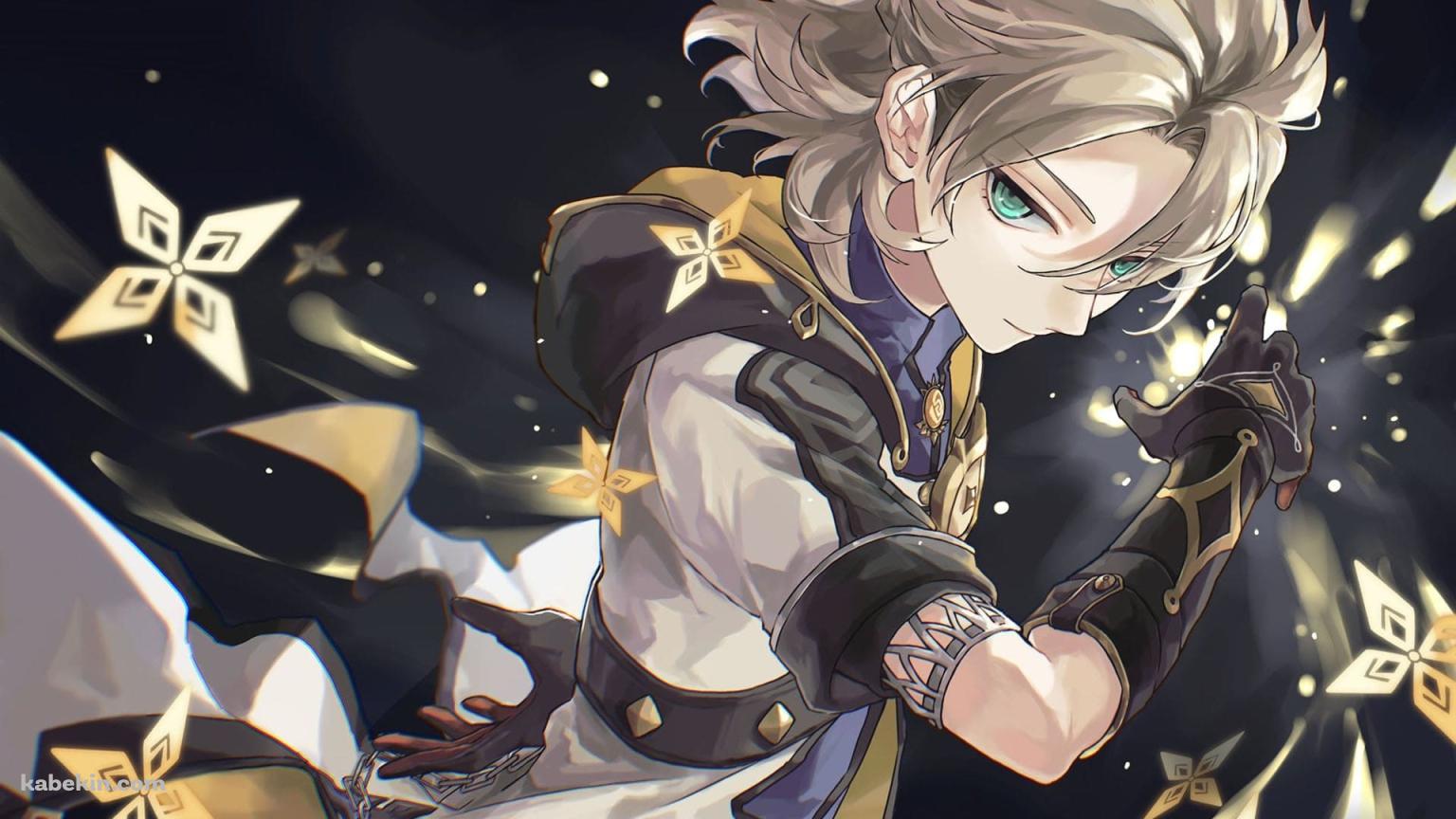 かっこいいアルベド / 原神インパクトの壁紙(1536px x 864px) 高画質 PC・デスクトップ用