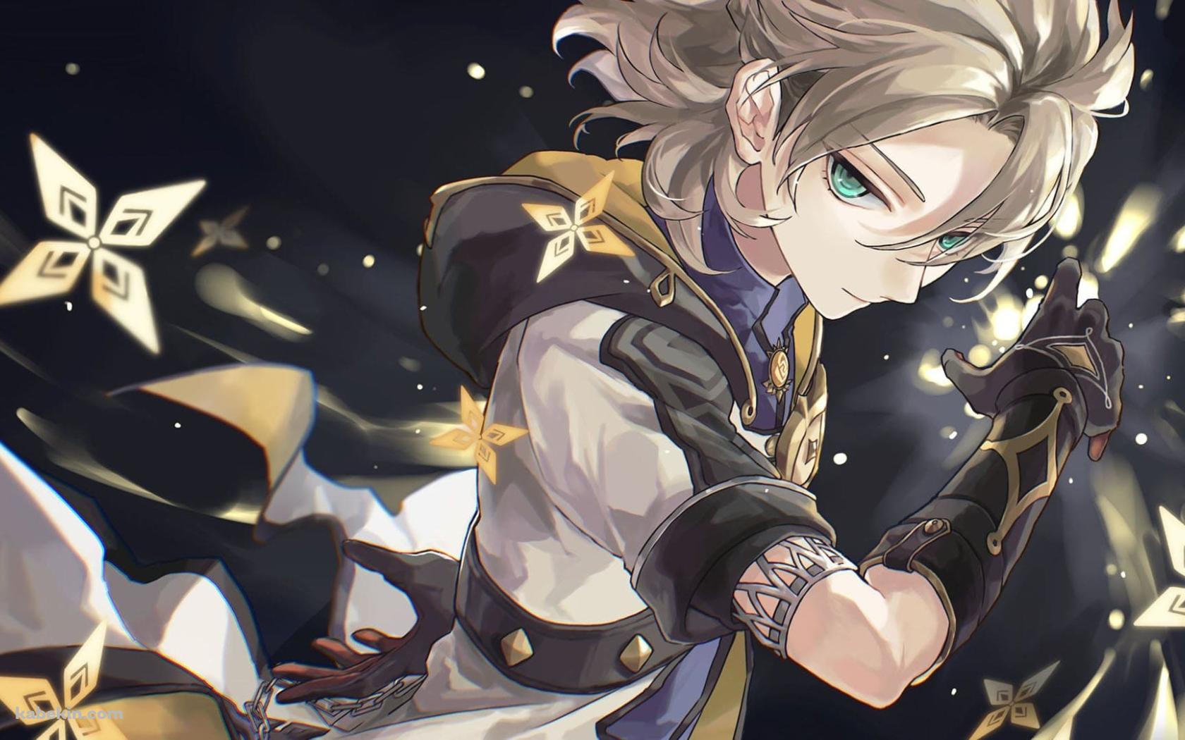 かっこいいアルベド / 原神インパクトの壁紙(1680px x 1050px) 高画質 PC・デスクトップ用