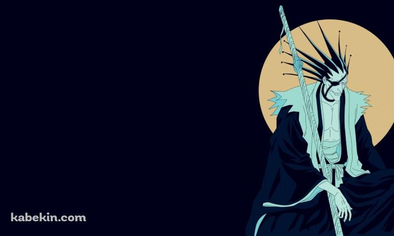 更木剣八 / 護廷十三隊十一番隊隊長 / BLEACH / 月の壁紙(800px x 480px) 高画質 PC・デスクトップ用