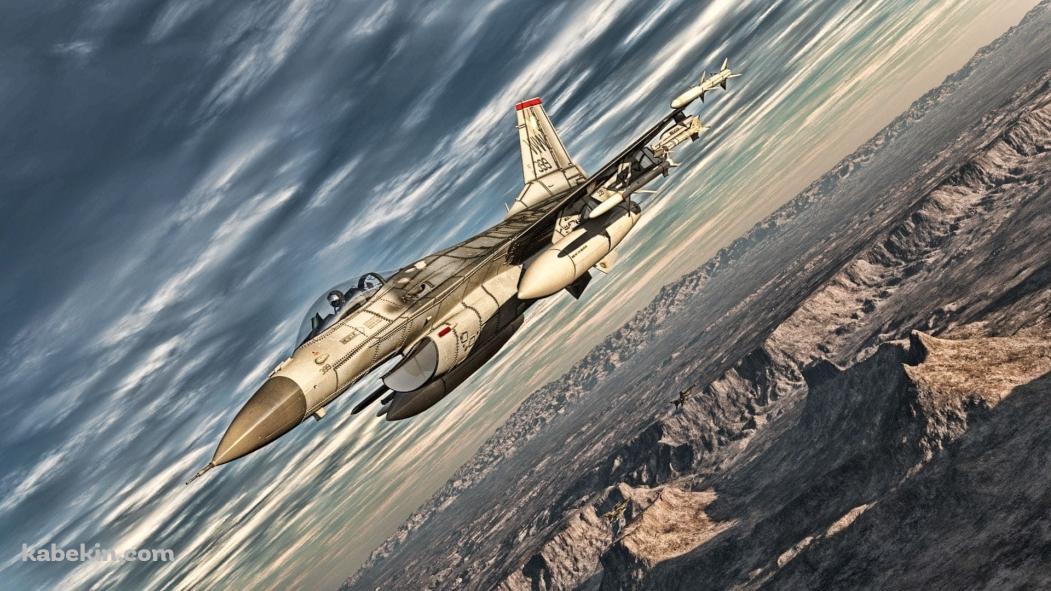 F-16 / ファイティング・ファルコンの壁紙(1051px x 591px) 高画質 PC・デスクトップ用