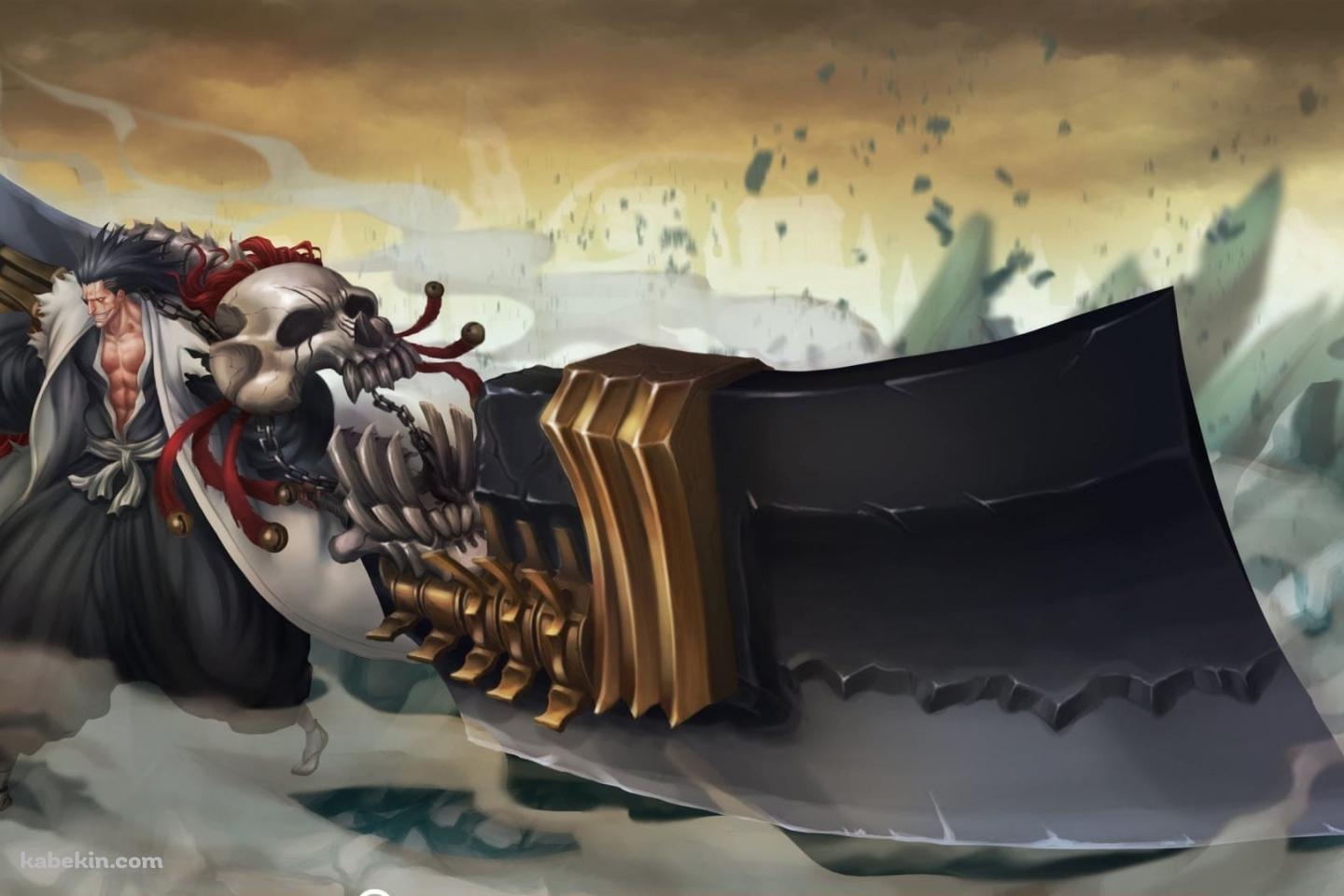 更木 剣八 / 護廷十三隊十一番隊隊長 / 卍解 / BLEACHの壁紙(1440px x 960px) 高画質 PC・デスクトップ用