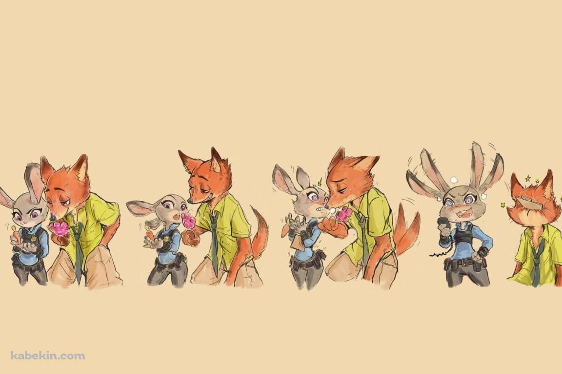 ズートピアの壁紙(1152px x 768px) 高画質 PC・デスクトップ用