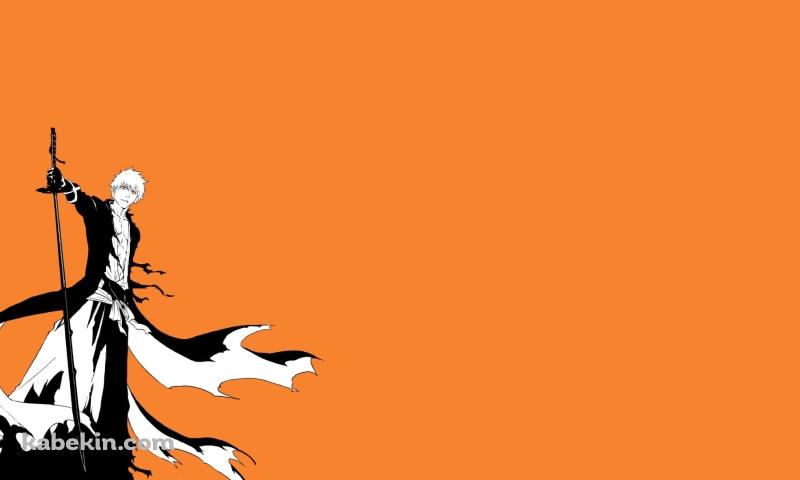 黒崎一護 / BLEACH / オレンジ / ファンアートの壁紙(800px x 480px) 高画質 PC・デスクトップ用
