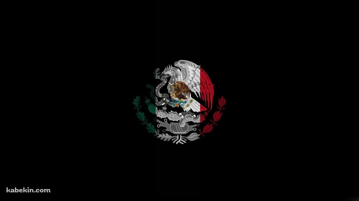 かっこいいメキシコの国旗の壁紙(1242px x 698px) 高画質 PC・デスクトップ用