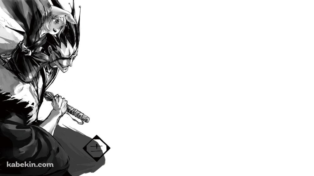 更木剣八(ざらき けんぱち) / 草鹿やちる / BLEACHの壁紙(1024px x 576px) 高画質 PC・デスクトップ用