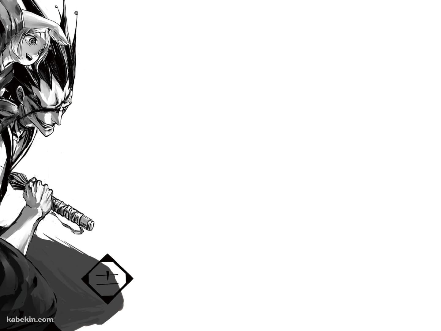 更木剣八(ざらき けんぱち) / 草鹿やちる / BLEACHの壁紙(1440px x 1080px) 高画質 PC・デスクトップ用