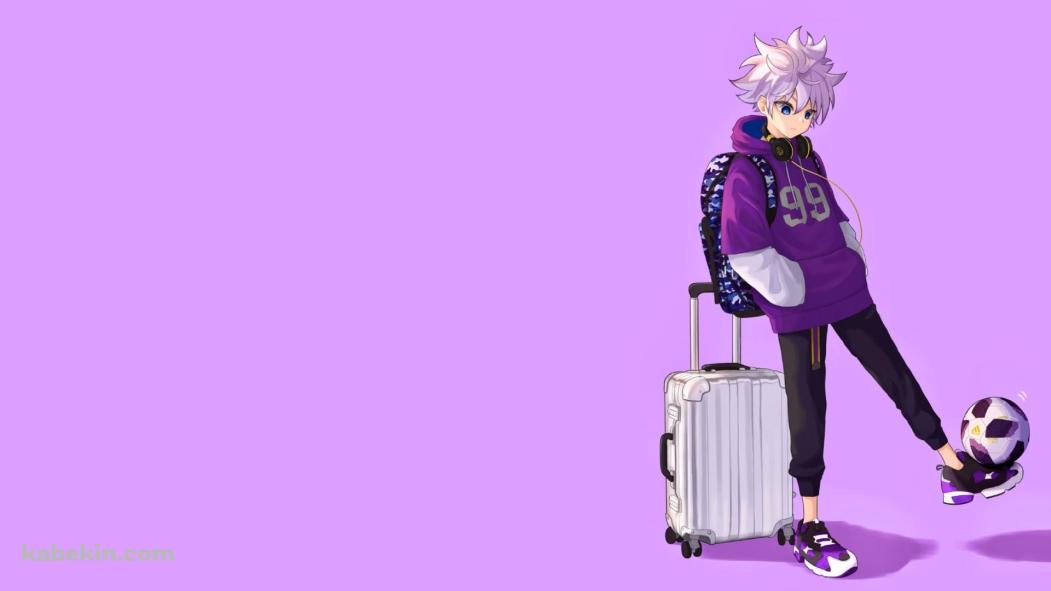 リフティングするキルア / HUNTER×HUNTERの壁紙(1051px x 591px) 高画質 PC・デスクトップ用
