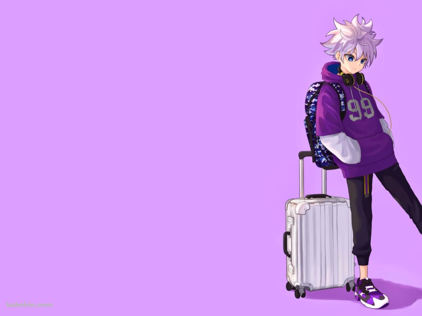 リフティングするキルア / HUNTER×HUNTERの壁紙(1400px x 1050px) 高画質 PC・デスクトップ用