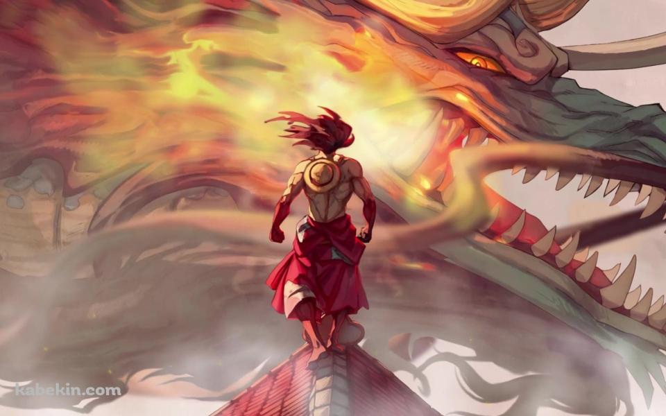 ONE PIECE ルフィ VS カイドウの壁紙(960px x 600px) 高画質 PC・デスクトップ用
