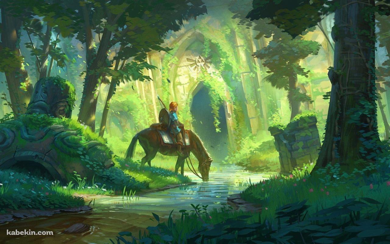 ゼルダの伝説 ブレス オブ ザ ワイルド ファンアートの壁紙(1280px x 800px) 高画質 PC・デスクトップ用