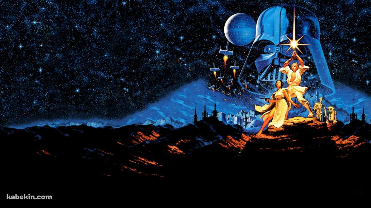 Star Wars 1977 / スター・ウォーズ エピソード4/新たなる希望の壁紙(1242px x 698px) 高画質 PC・デスクトップ用
