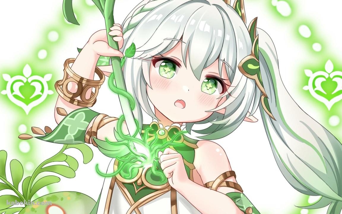 かわいいナヒーダ / 原神の壁紙(1152px x 720px) 高画質 PC・デスクトップ用