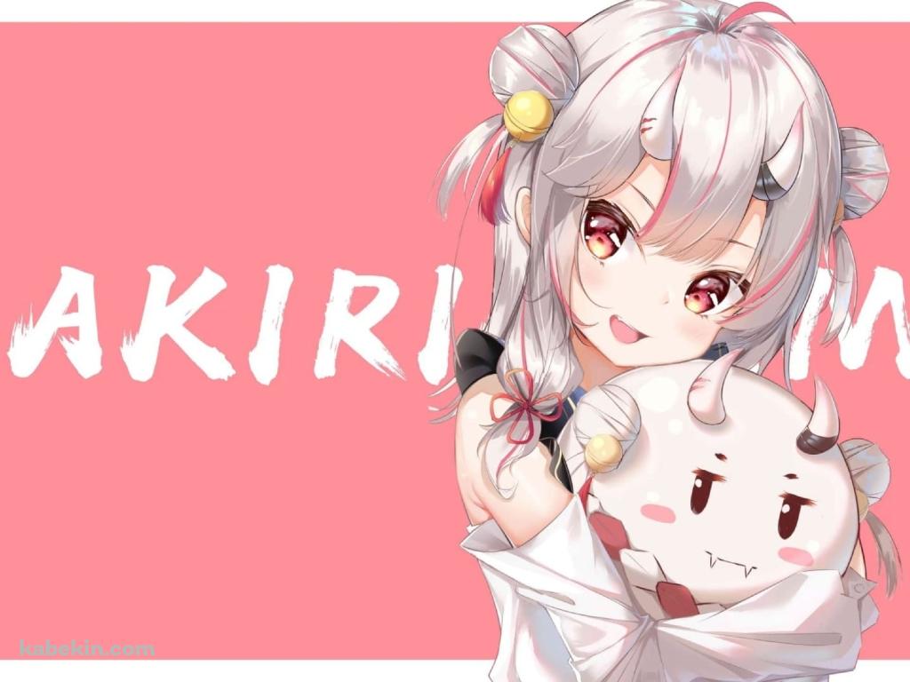 百鬼あやめ (なきり あやめ) / かわいい / ピンク / バーチャルYouTuber / ホロライブの壁紙(1024px x 768px) 高画質 PC・デスクトップ用