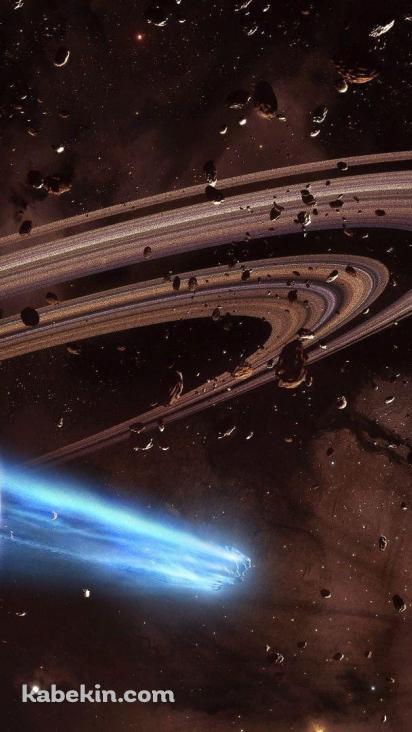 宇宙の中心 / ハート型の壁紙(412px x 732px) 高画質 PC・デスクトップ用