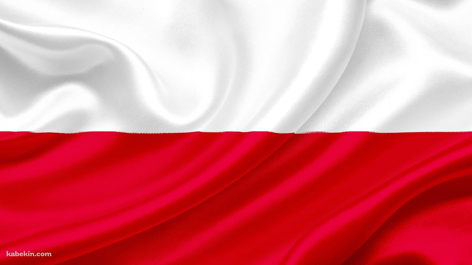 ポーランド 国旗の壁紙(1600px x 900px) 高画質 PC・デスクトップ用