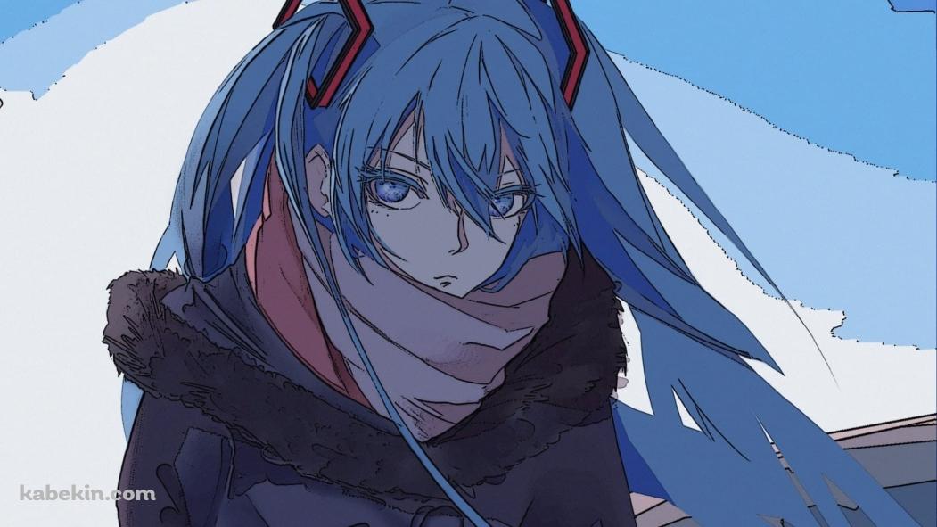 初音ミク / ラフスケッチの壁紙(1051px x 591px) 高画質 PC・デスクトップ用