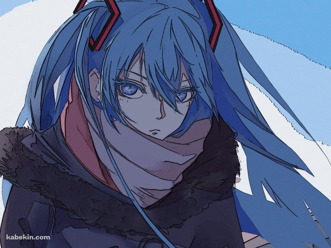 初音ミク / ラフスケッチの壁紙(1152px x 864px) 高画質 PC・デスクトップ用