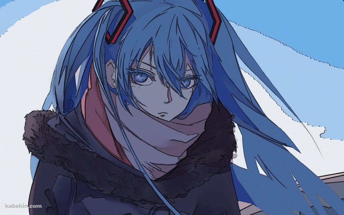 初音ミク / ラフスケッチの壁紙(1440px x 900px) 高画質 PC・デスクトップ用