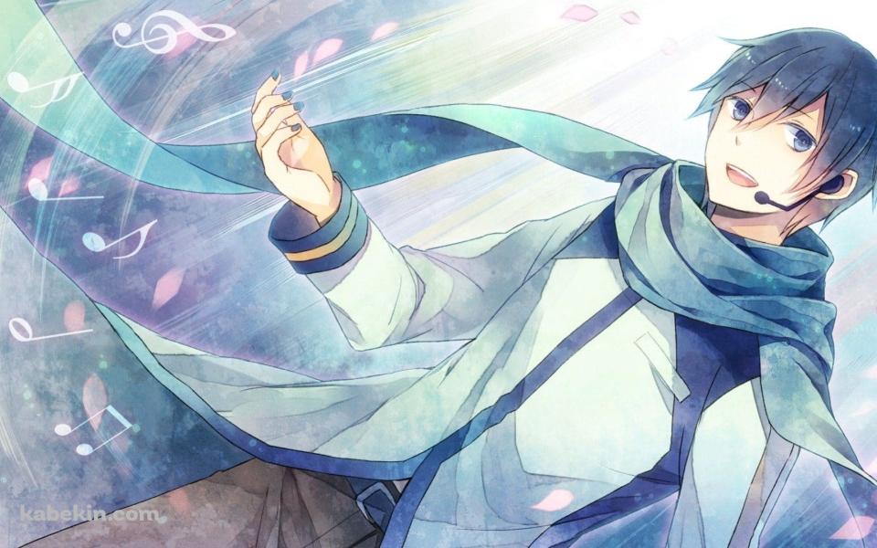 歌うkaito / ボカロの壁紙(960px x 600px) 高画質 PC・デスクトップ用