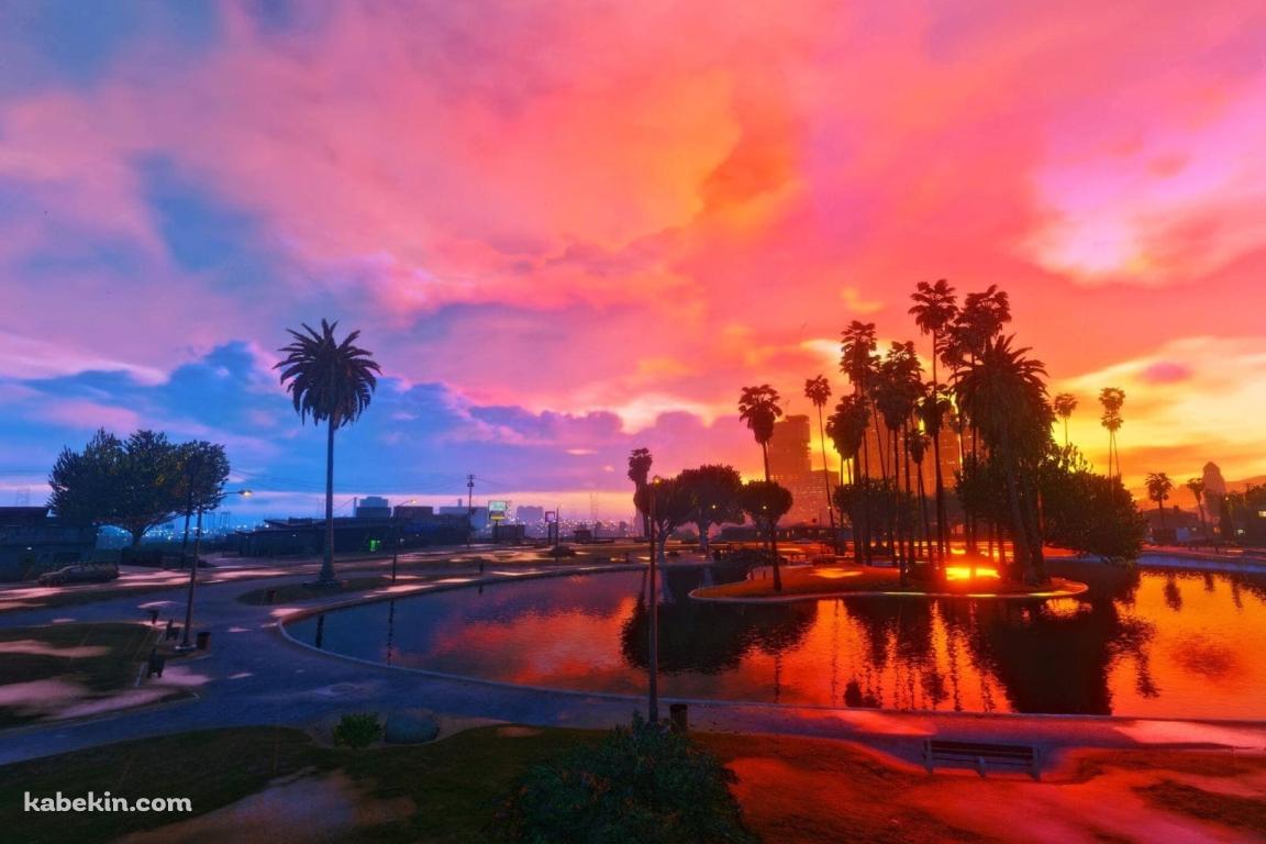 GTA 綺麗な街並みの壁紙(1152px x 768px) 高画質 PC・デスクトップ用