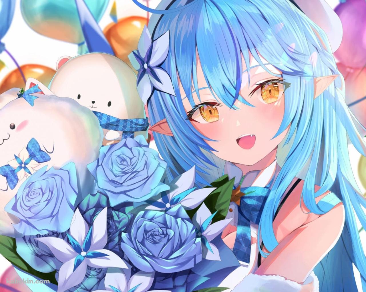 雪花ラミィ / かわいいの壁紙(1280px x 1024px) 高画質 PC・デスクトップ用