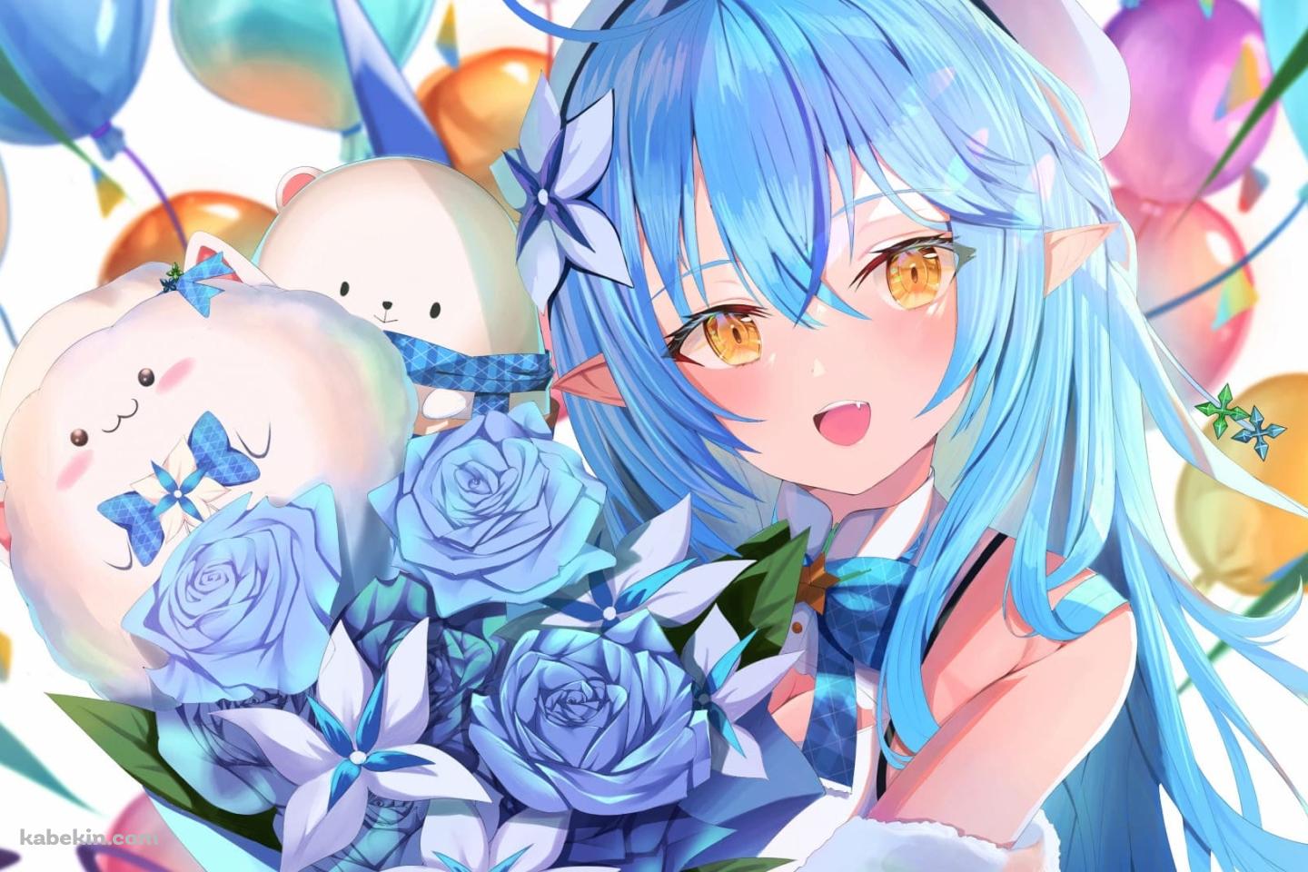 雪花ラミィ / かわいいの壁紙(1440px x 960px) 高画質 PC・デスクトップ用