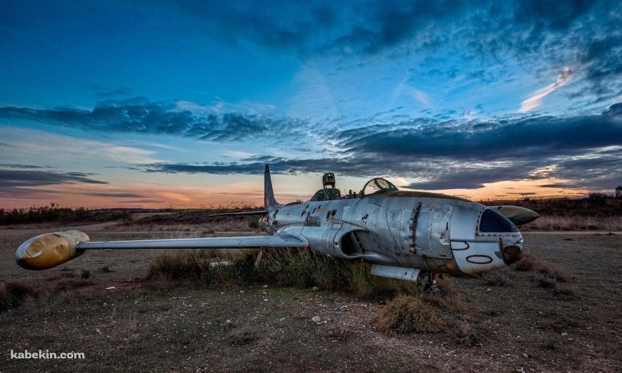 F-80 シューティングスター / ロッキード社製 / ジェット戦闘機の壁紙(1280px x 768px) 高画質 PC・デスクトップ用