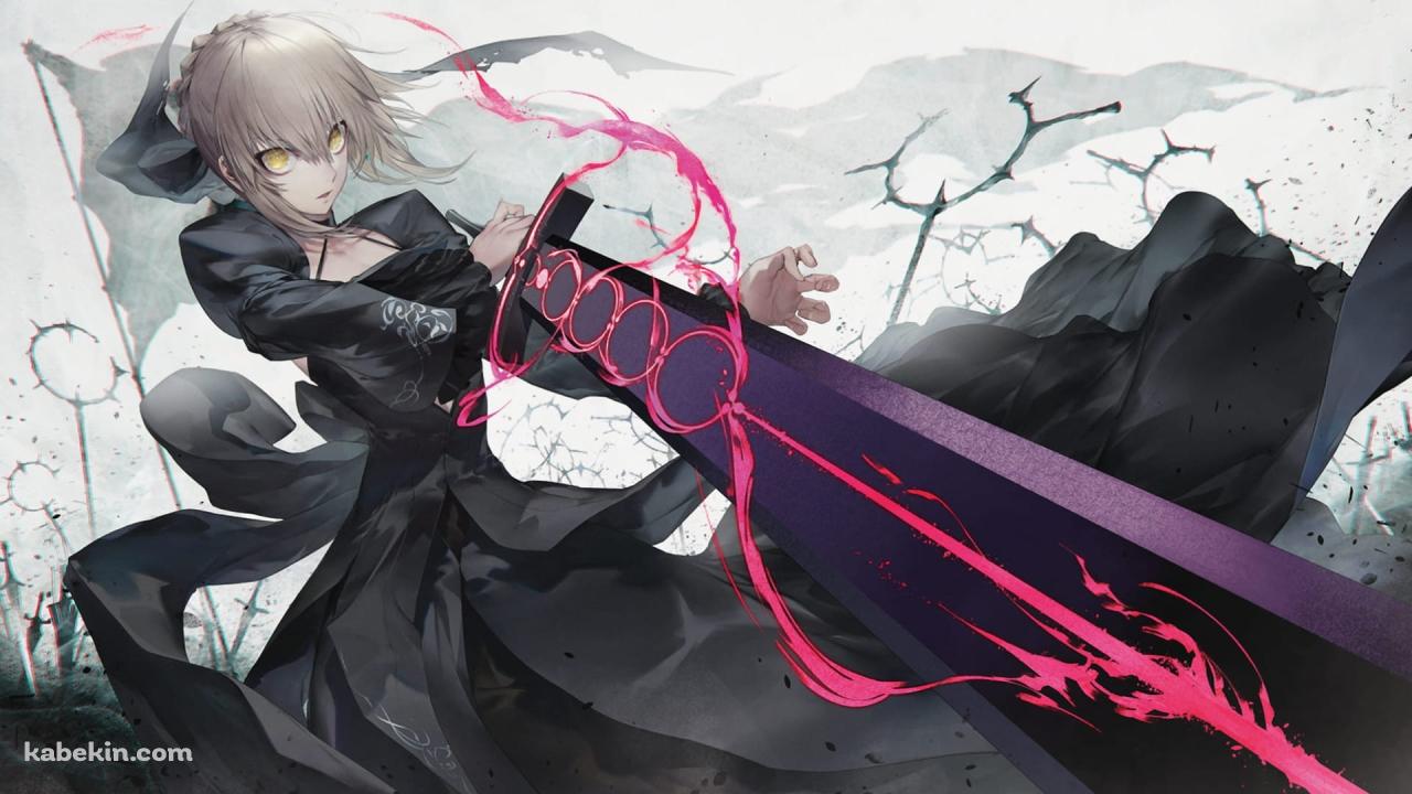 Fate / アルトリア・ペンドラゴン / セイバー / アーサー王の壁紙(1280px x 720px) 高画質 PC・デスクトップ用