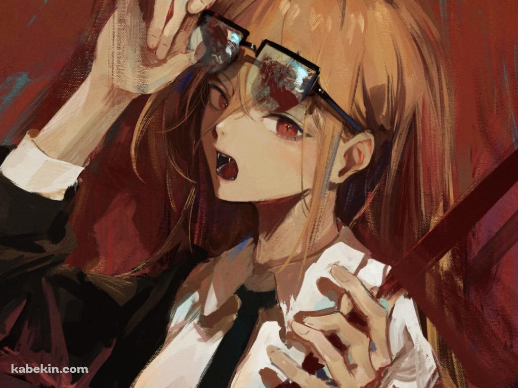 チェンソーマン / パワー / 油絵の壁紙(1024px x 768px) 高画質 PC・デスクトップ用