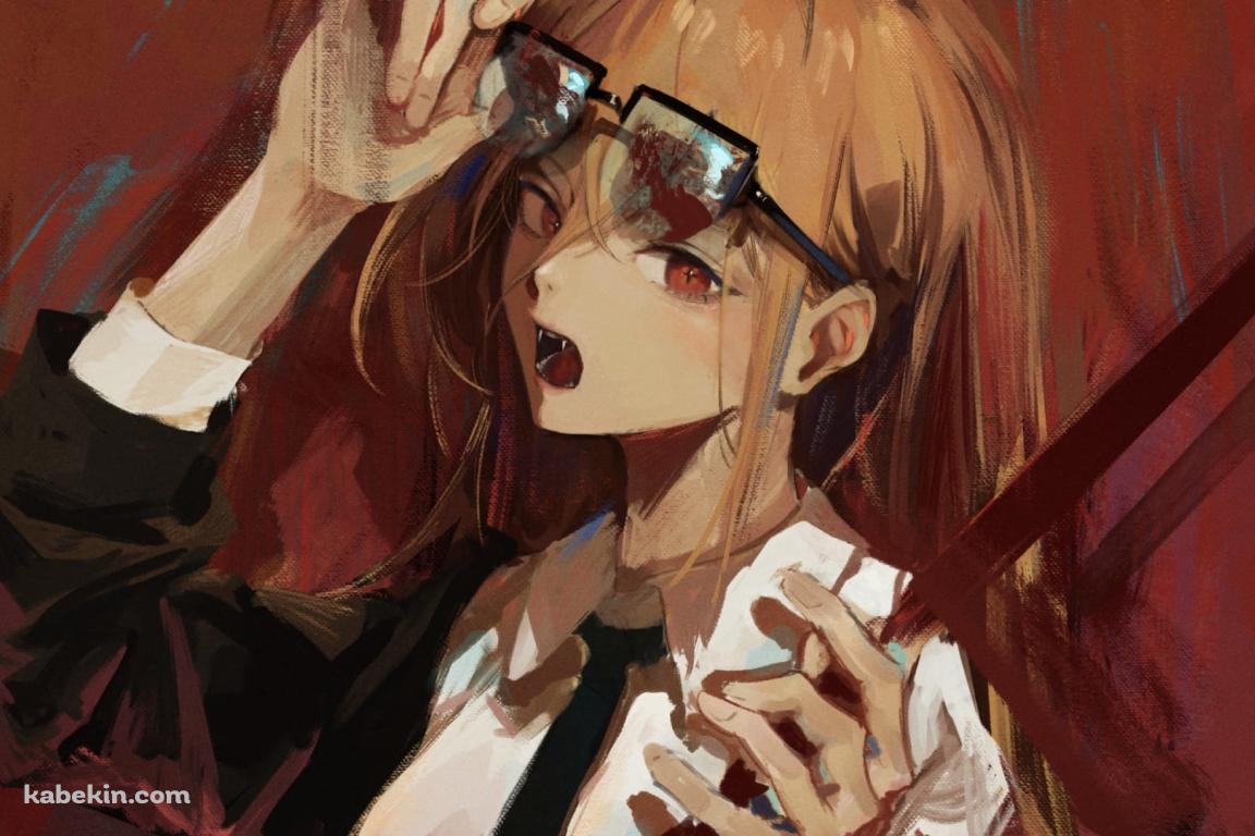 チェンソーマン / パワー / 油絵の壁紙(1152px x 768px) 高画質 PC・デスクトップ用