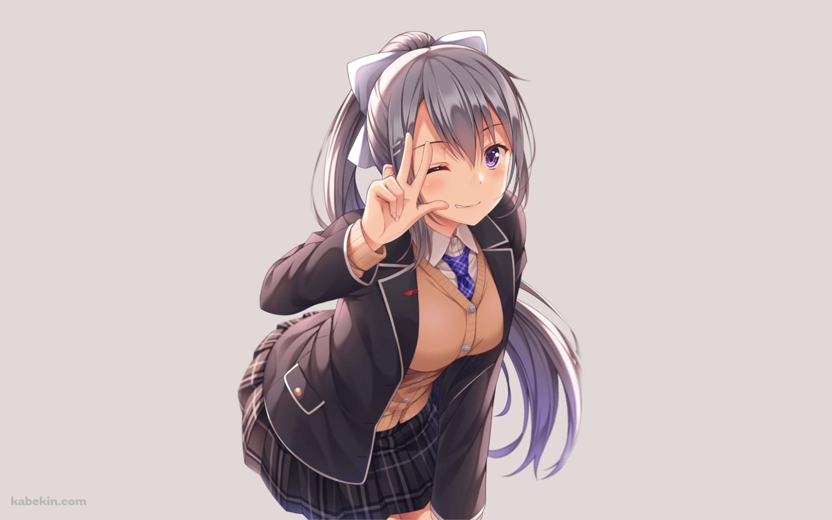 かわいい樋口 楓 / Vtuber / でろーん / ファンアートの壁紙(1680px x 1050px) 高画質 PC・デスクトップ用