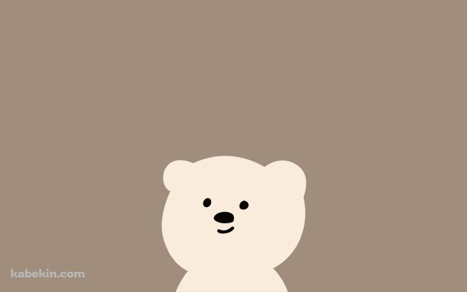 かわいいクマのイラストの壁紙(960px x 600px) 高画質 PC・デスクトップ用