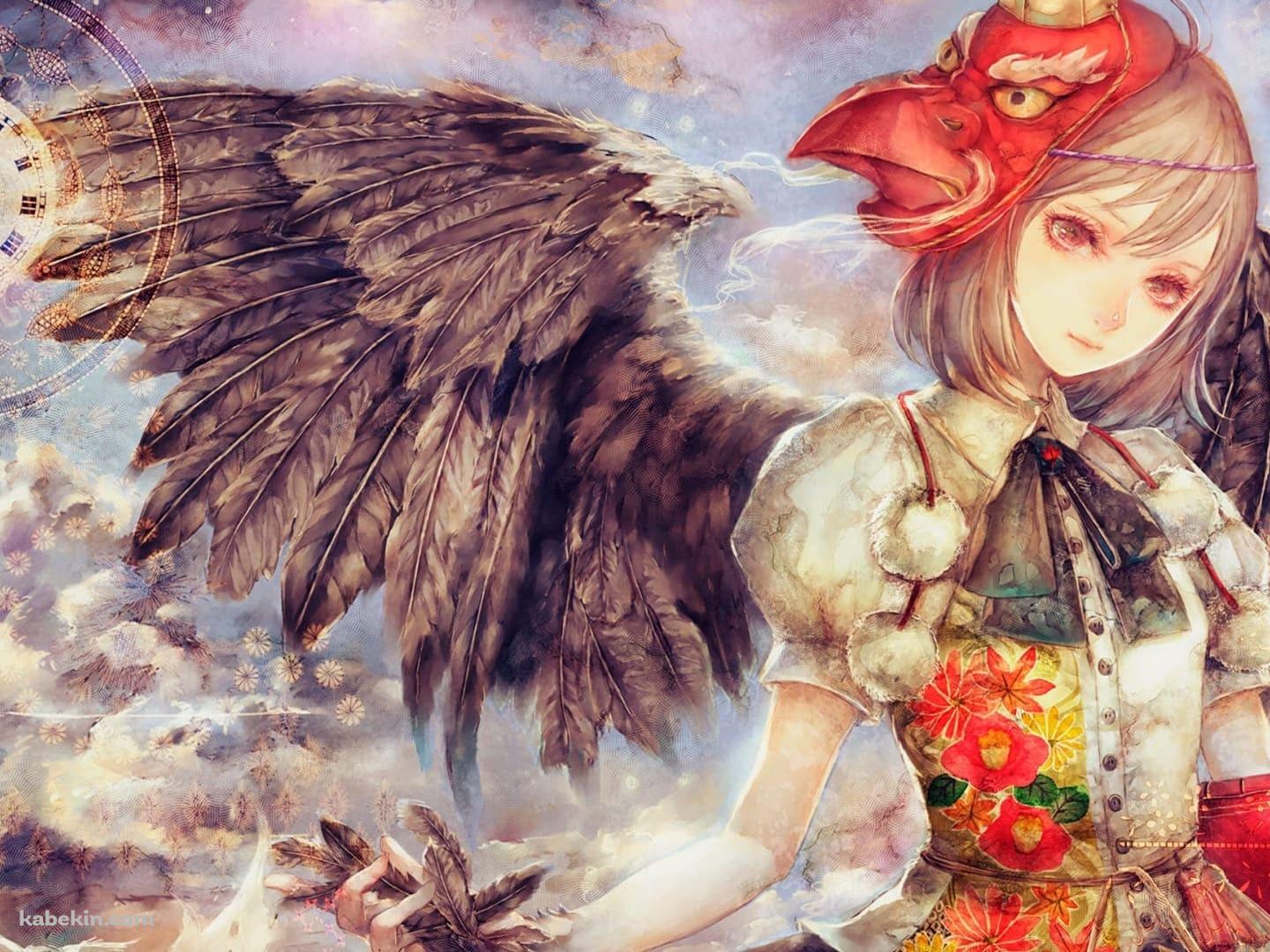 射命丸 文(しゃめいまるあや) / 鴉天狗 / 新聞記者（ブン屋） / 東方Project(1440x1080px)のデスクトップPC用の壁紙 ...