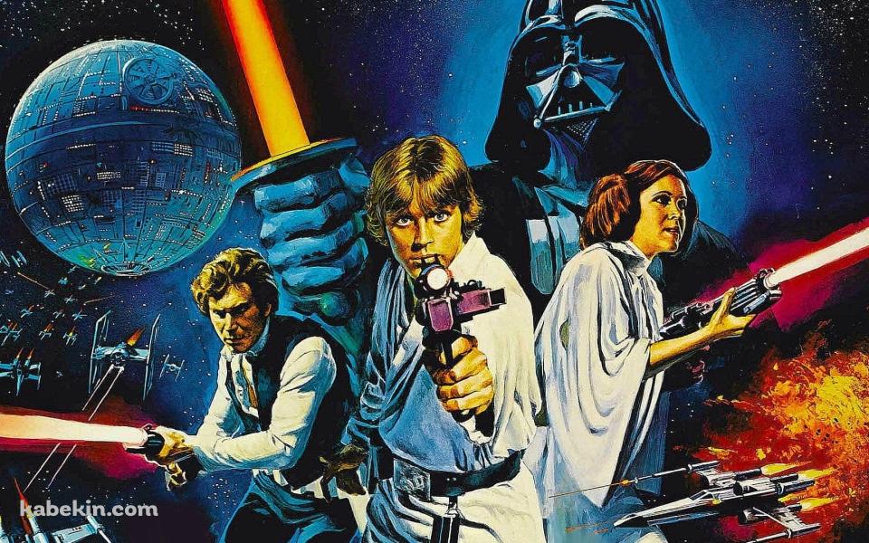 スター・ウォーズ エピソード4/新たなる希望 / ルーク・スカイウォーカー / ハン・ソロ / レイア・オーガナ / ダース・ベイダーの壁紙(960px x 600px) 高画質 PC・デスクトップ用