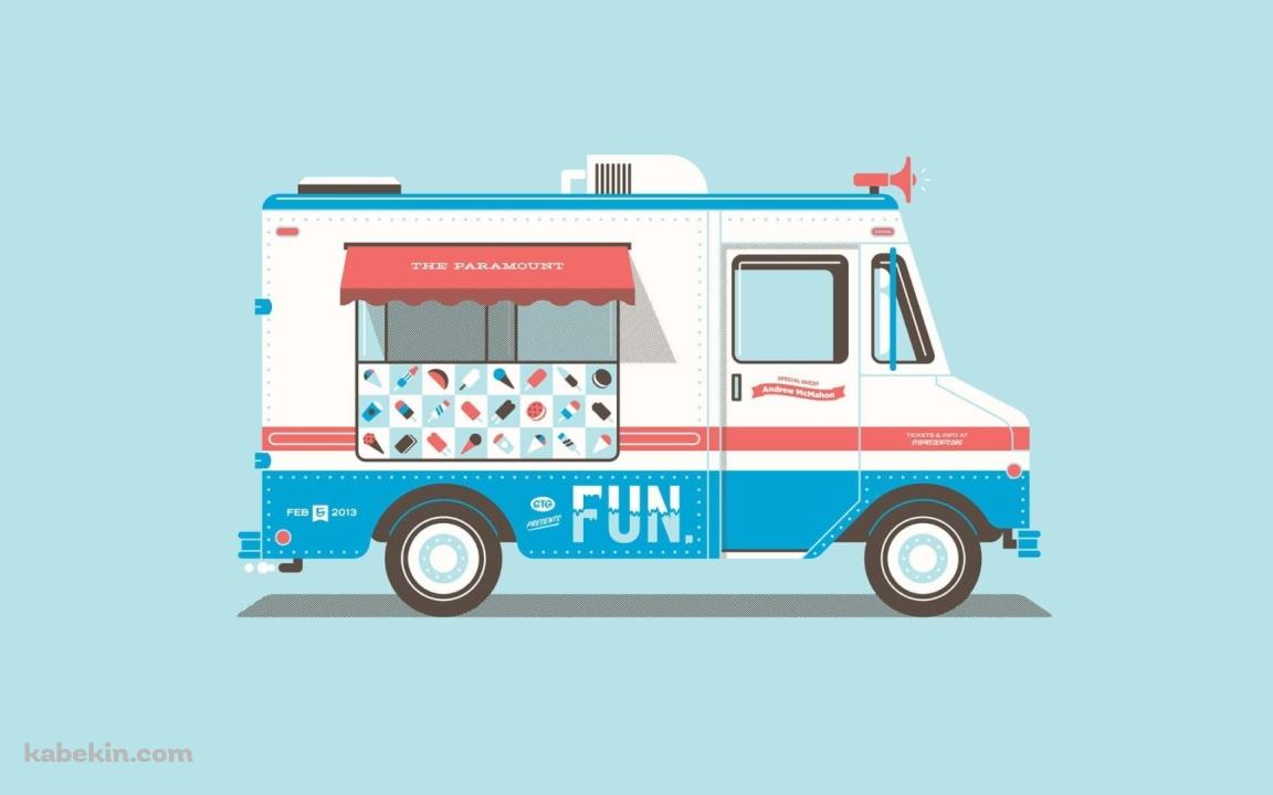 キッチンカー / フードトラック / ケータリングカーの壁紙(1152px x 720px) 高画質 PC・デスクトップ用