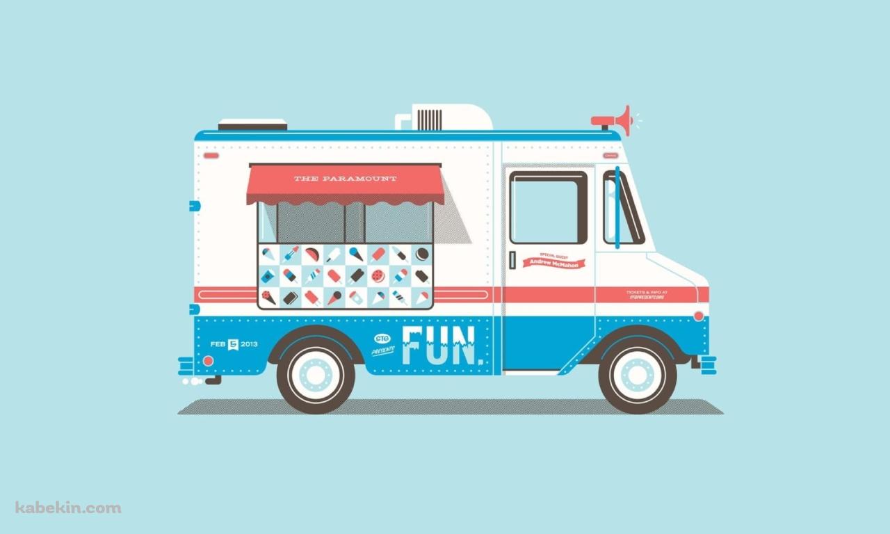 キッチンカー / フードトラック / ケータリングカーの壁紙(1280px x 768px) 高画質 PC・デスクトップ用
