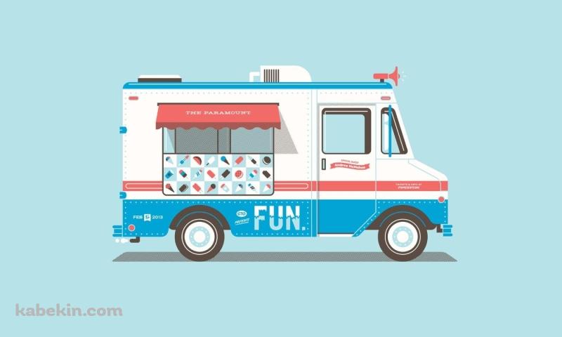 キッチンカー / フードトラック / ケータリングカーの壁紙(800px x 480px) 高画質 PC・デスクトップ用