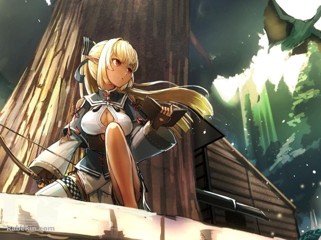 不知火フレア / ファンアートの壁紙(1024px x 768px) 高画質 PC・デスクトップ用
