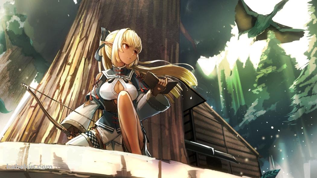 不知火フレア / ファンアートの壁紙(1051px x 591px) 高画質 PC・デスクトップ用