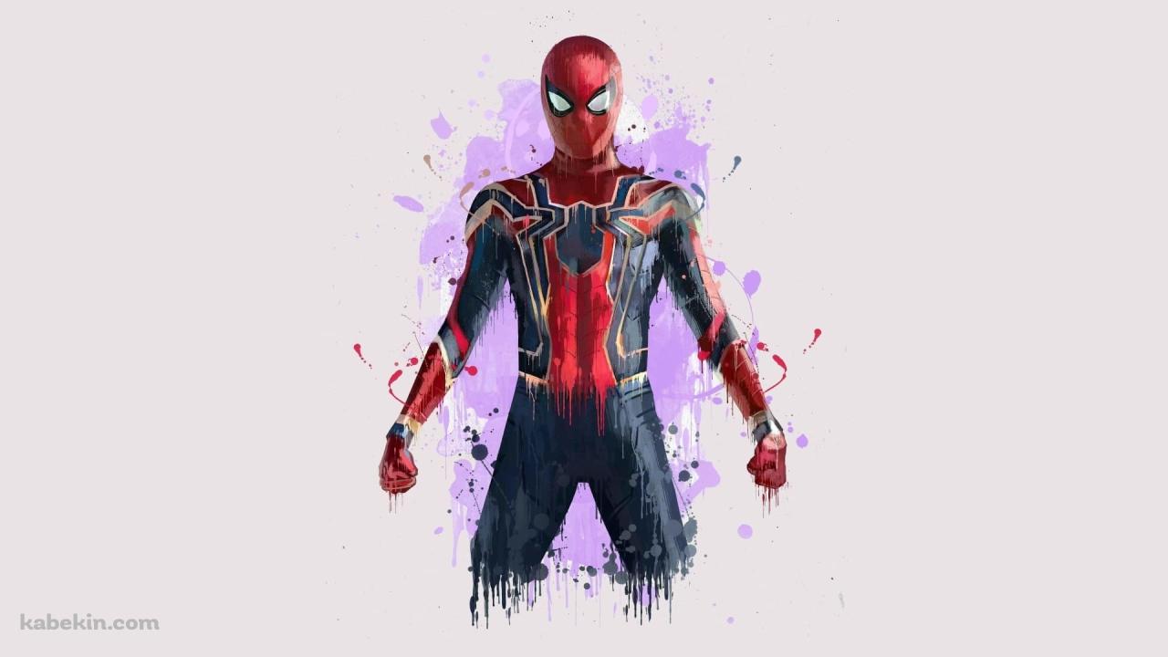 スパイダーマン / イラスト / かっこいい / マーベルの壁紙(1280px x 720px) 高画質 PC・デスクトップ用