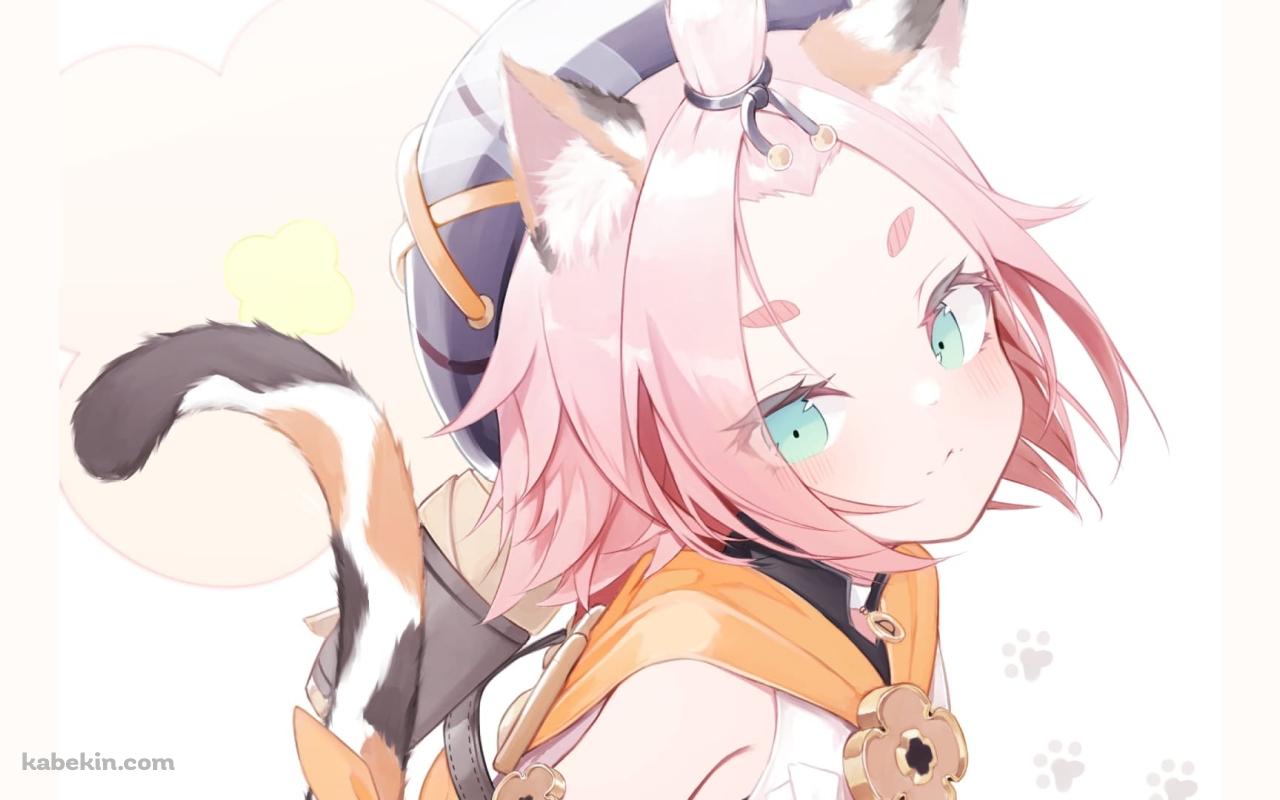 かわいいディオナ / 原神インパクト / ファンアートの壁紙(1280px x 800px) 高画質 PC・デスクトップ用