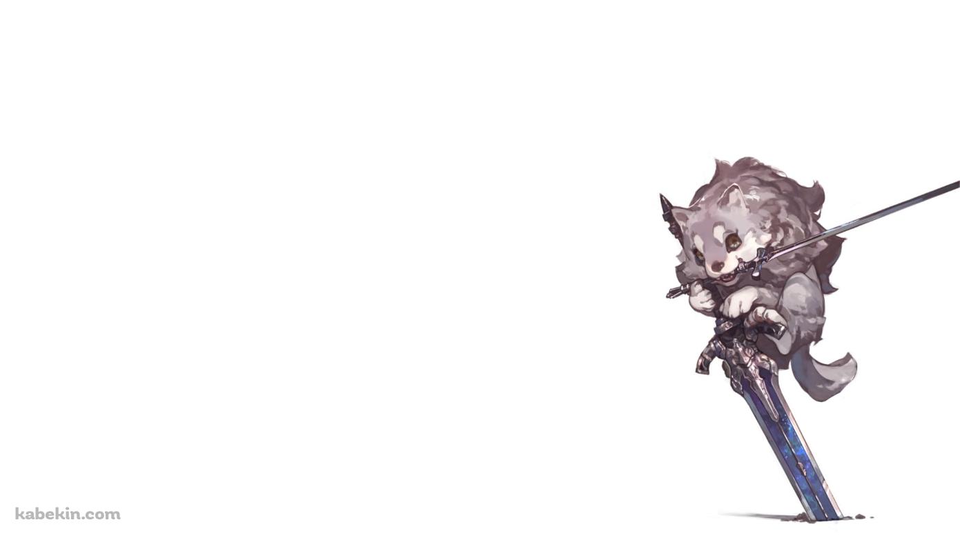 灰色の大狼シフ / Great Grey Wolf Sif / ダークソウル / かわいいの壁紙(1391px x 783px) 高画質 PC・デスクトップ用