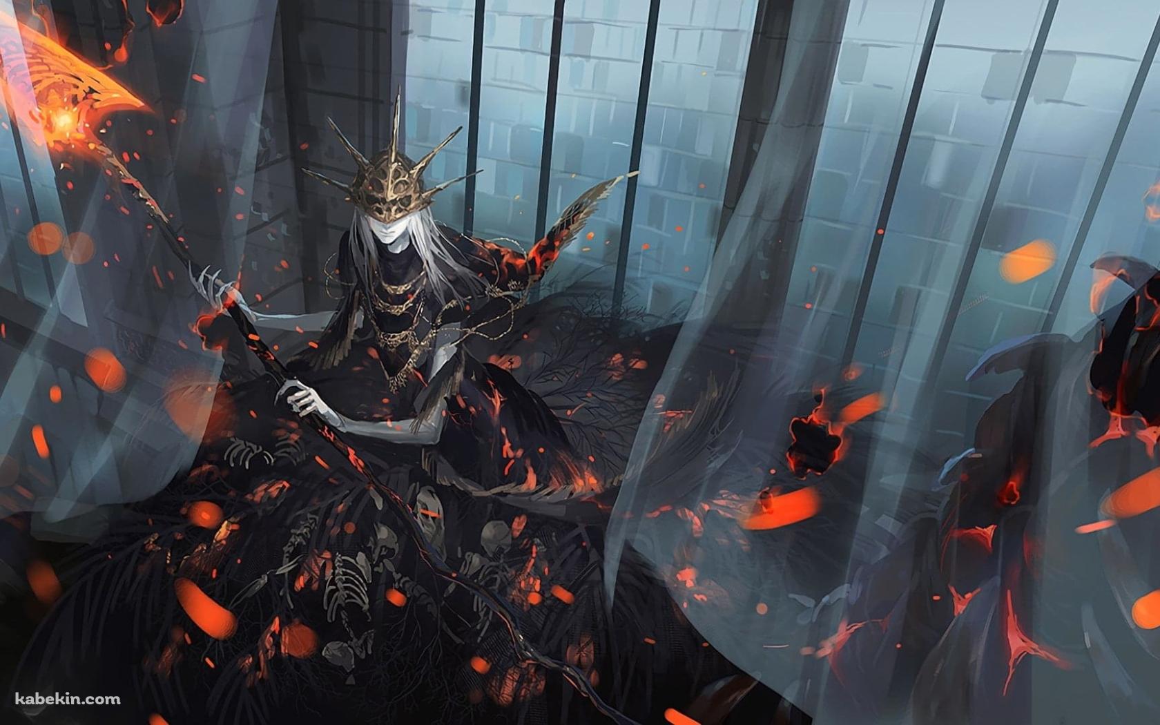 陰の太陽グウィンドリン / ダークソウルの壁紙(1680px x 1050px) 高画質 PC・デスクトップ用